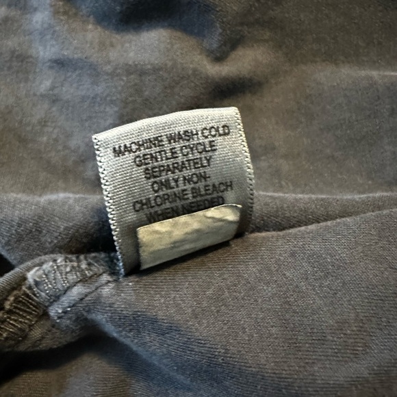 Mens XXL Grey lightweight Converse One Star 1974 Jacket. Full Zip. Black Stripe. - Picture 9 of 10